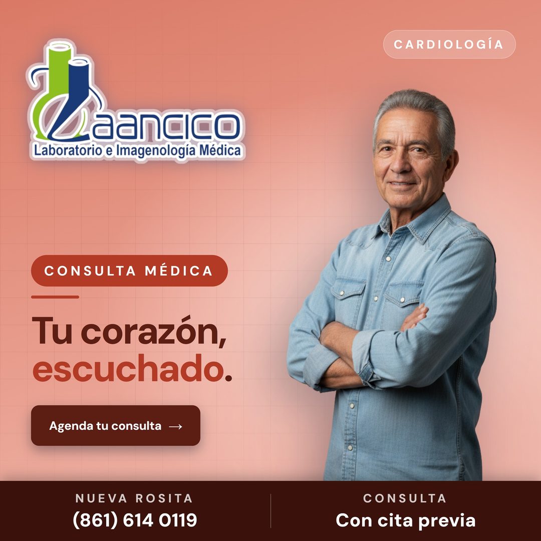 Consulta de cardiología en Nueva Rosita.